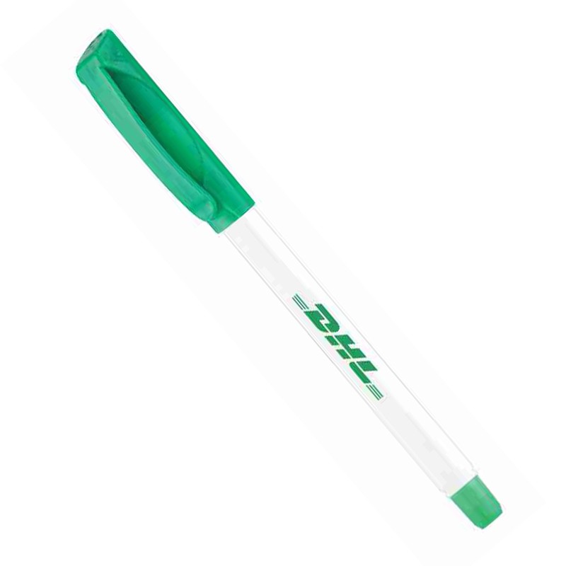 White Opac Ball Pen Mix Color Cap