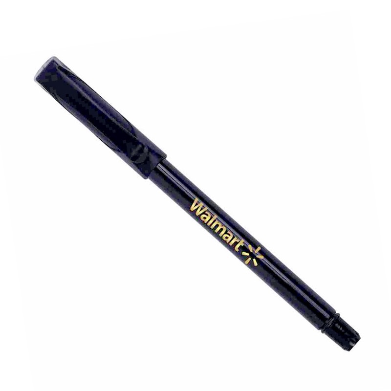 Full Black Plastic Ball Pen 2