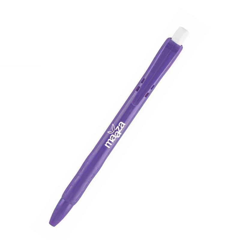 Mix Opac White Plunger Plastic Ball Pen