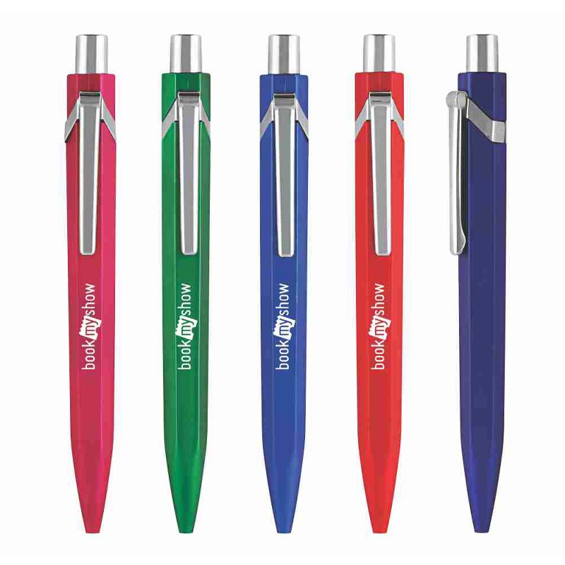 Metalic Plastic Ball Pen