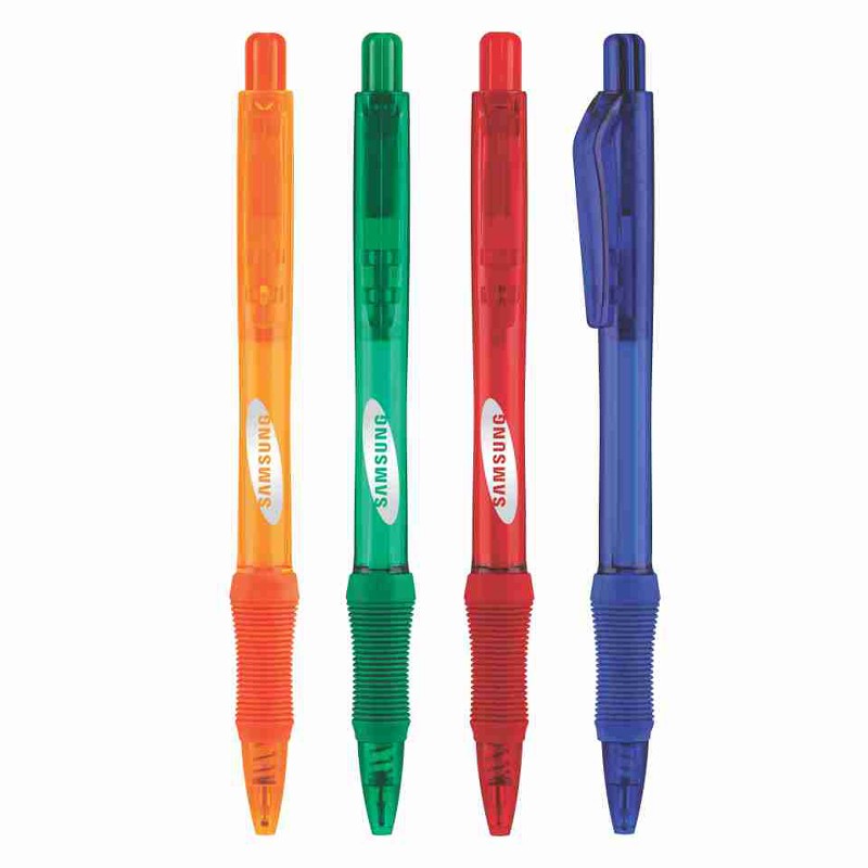 Gripper Transparent Ball Pen