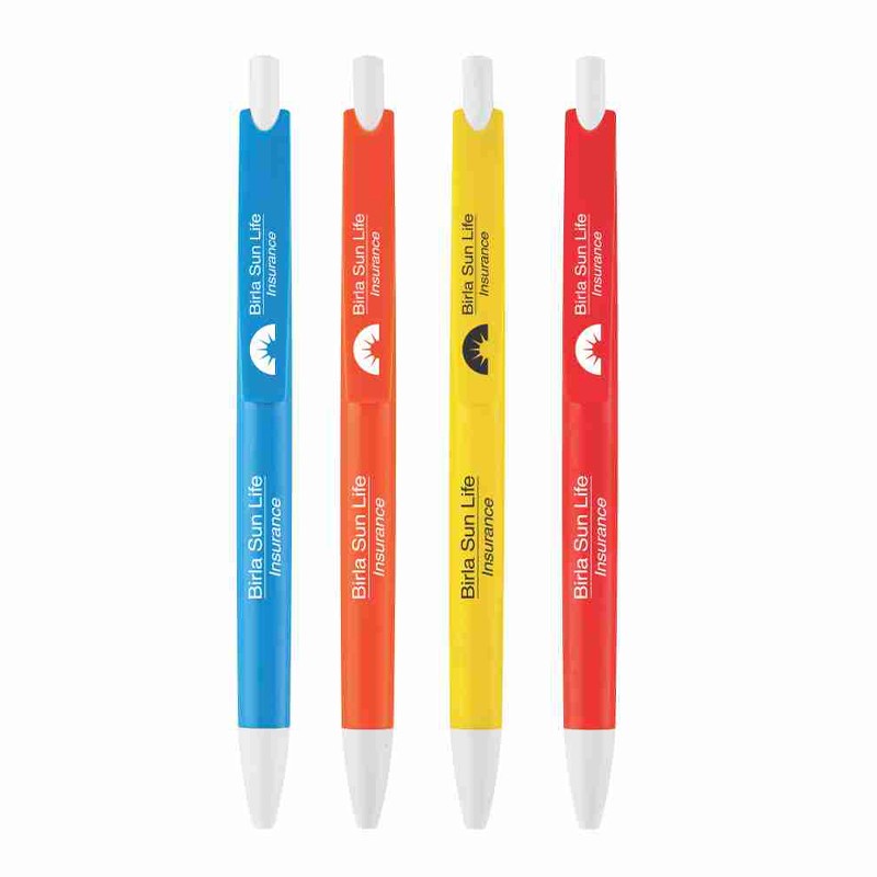 Opac Ball Pen White Parts