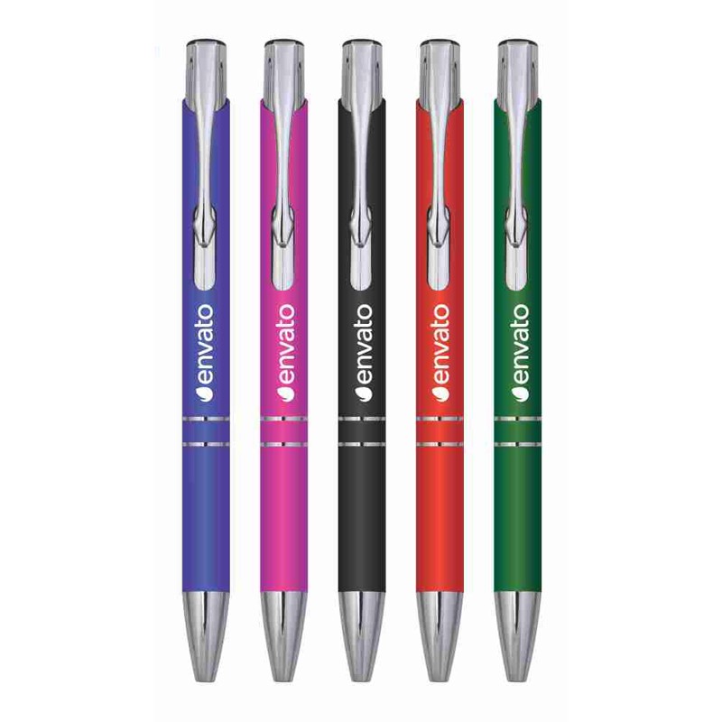 Ball Pen Metalic Chrome Parts