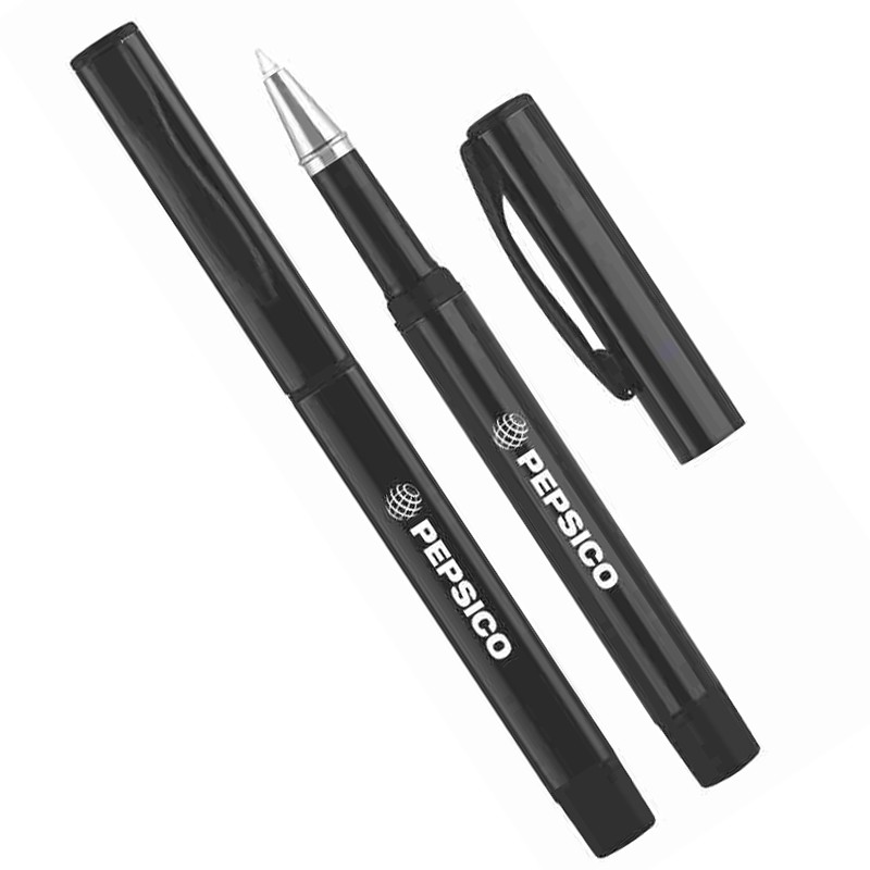 Full Black Stylish Roller Ball Pen