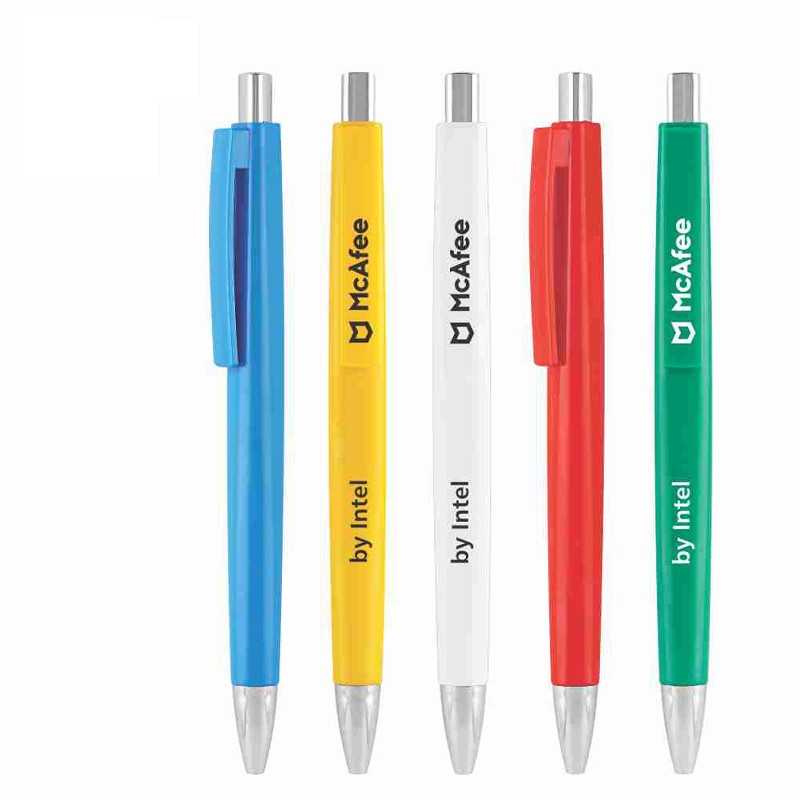 Opac Plastic Ball Pen Chrome Parts