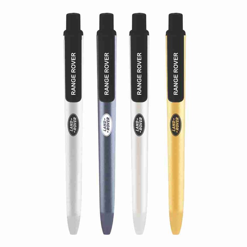 Pearl Color Plastic Ball Pen Black Parts