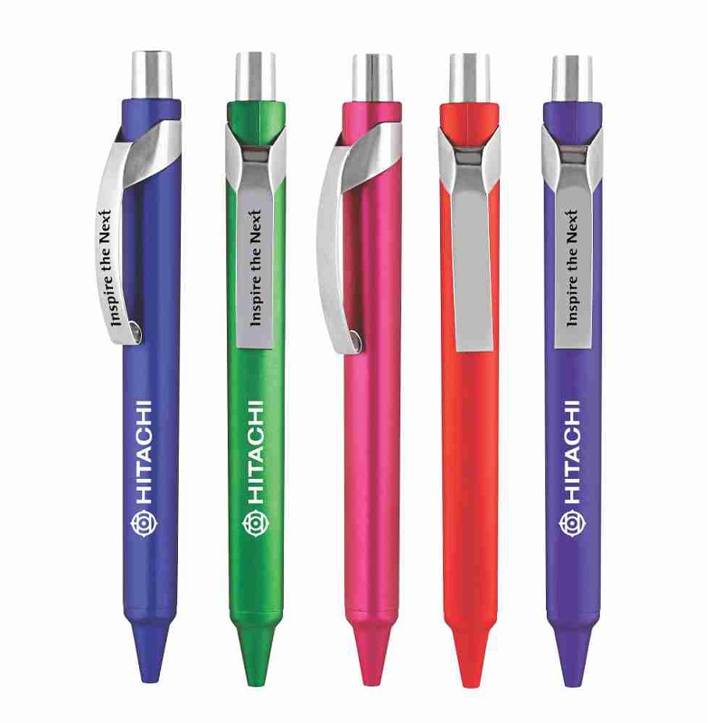 Metalic Plastic Ball Pen Chrome Parts