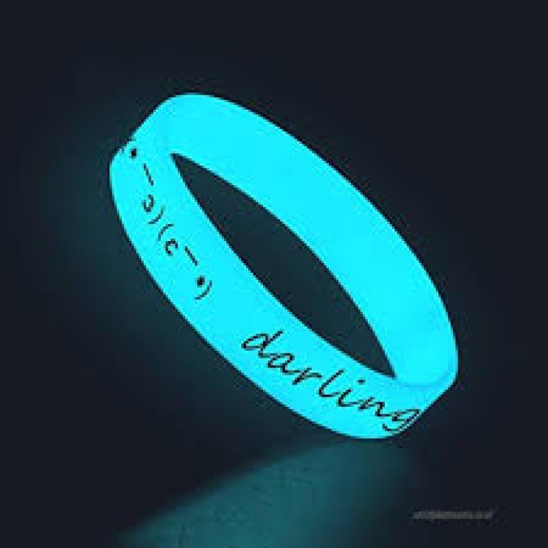 Radium single side screen print Wristband (12mm)