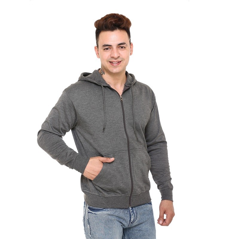 Polaris Zippered Sweatshirt With Hood