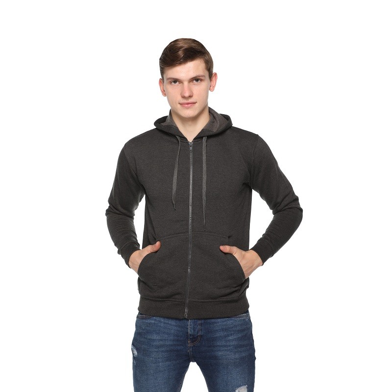 Zero Degree Zippered Sweatshirt With Hood