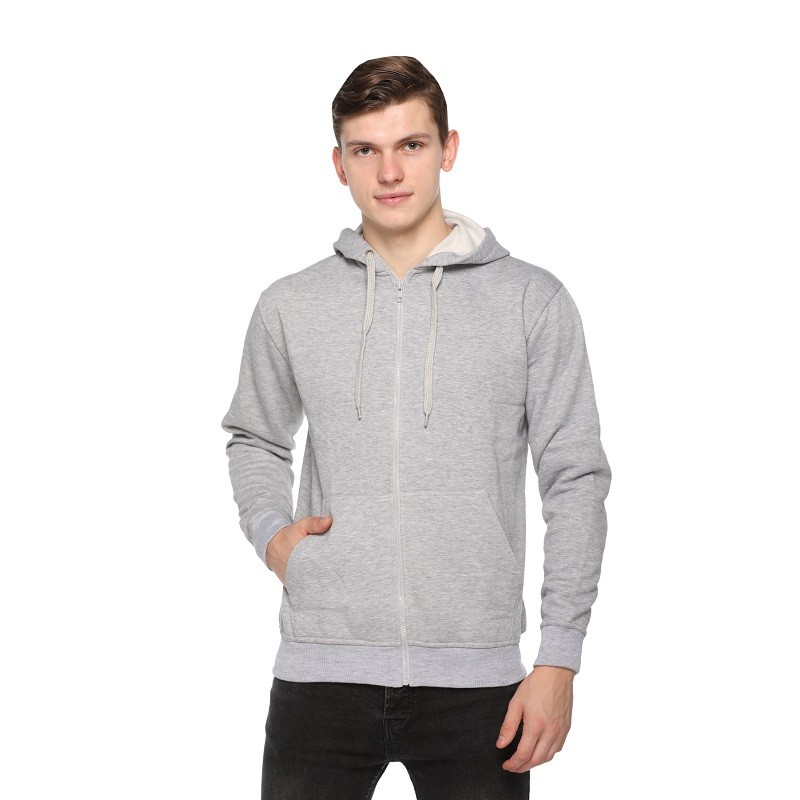 Zero Degree Zippered Sweatshirt With Hood