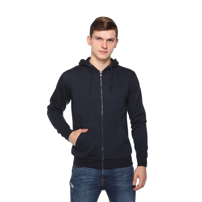 Zero Degree Zippered Sweatshirt With Hood