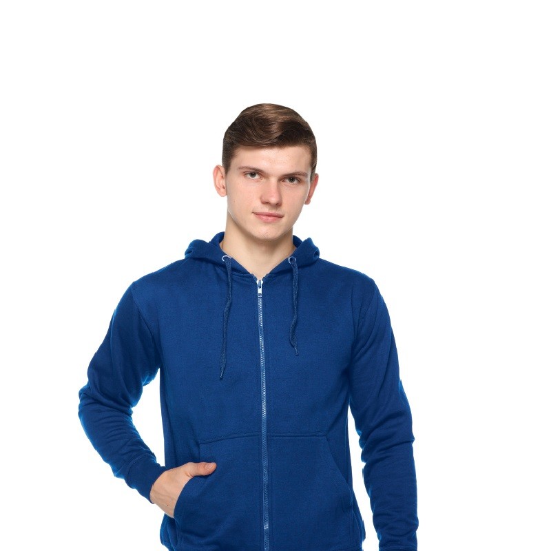 Zero Degree Zippered Sweatshirt With Hood