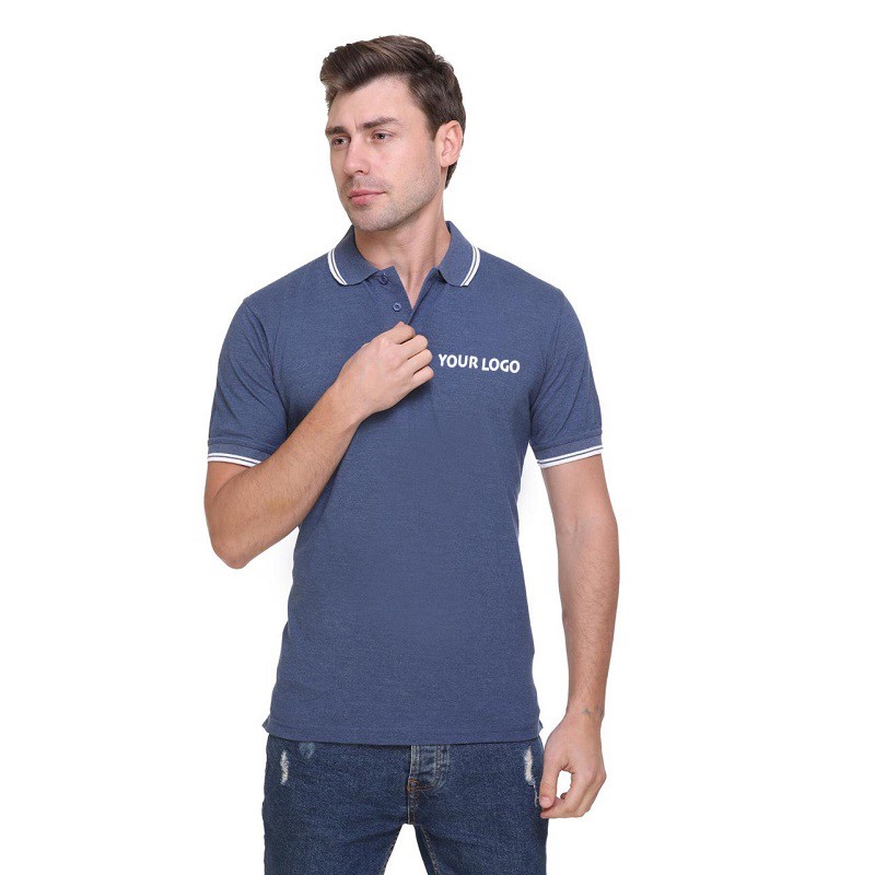 Tipline Double Tipped Polo T- Shirt