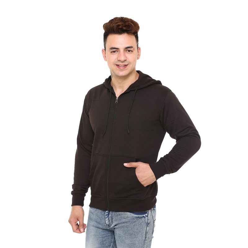 Polaris Zippered Sweatshirt With Hood