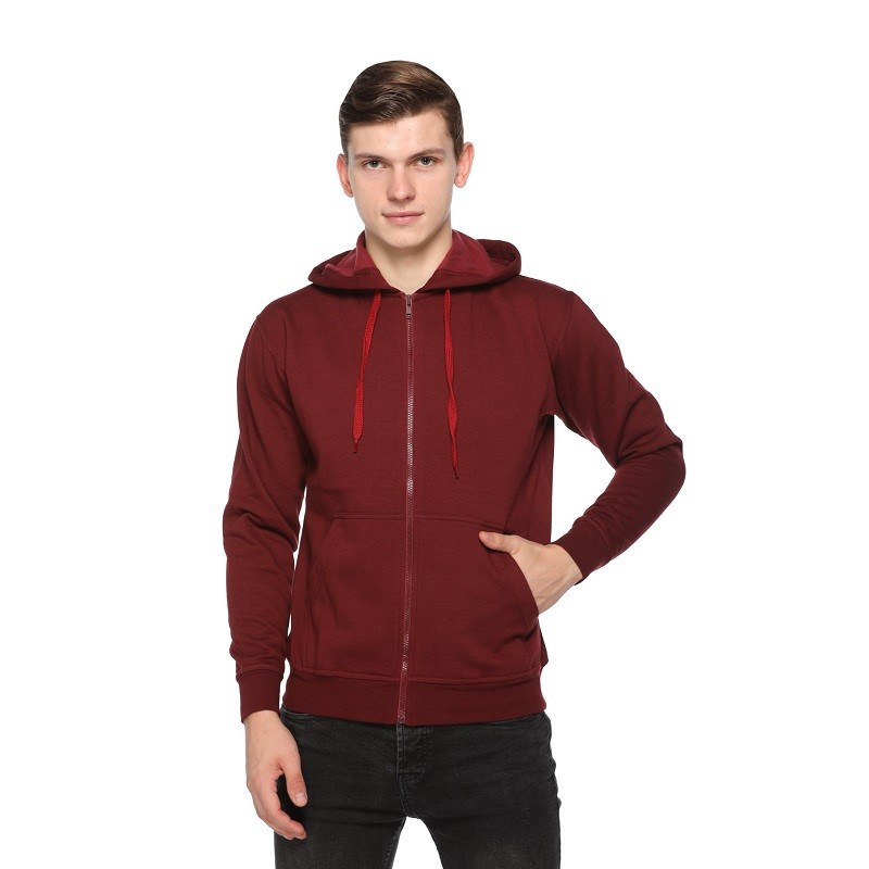 Zero Degree Zippered Sweatshirt With Hood