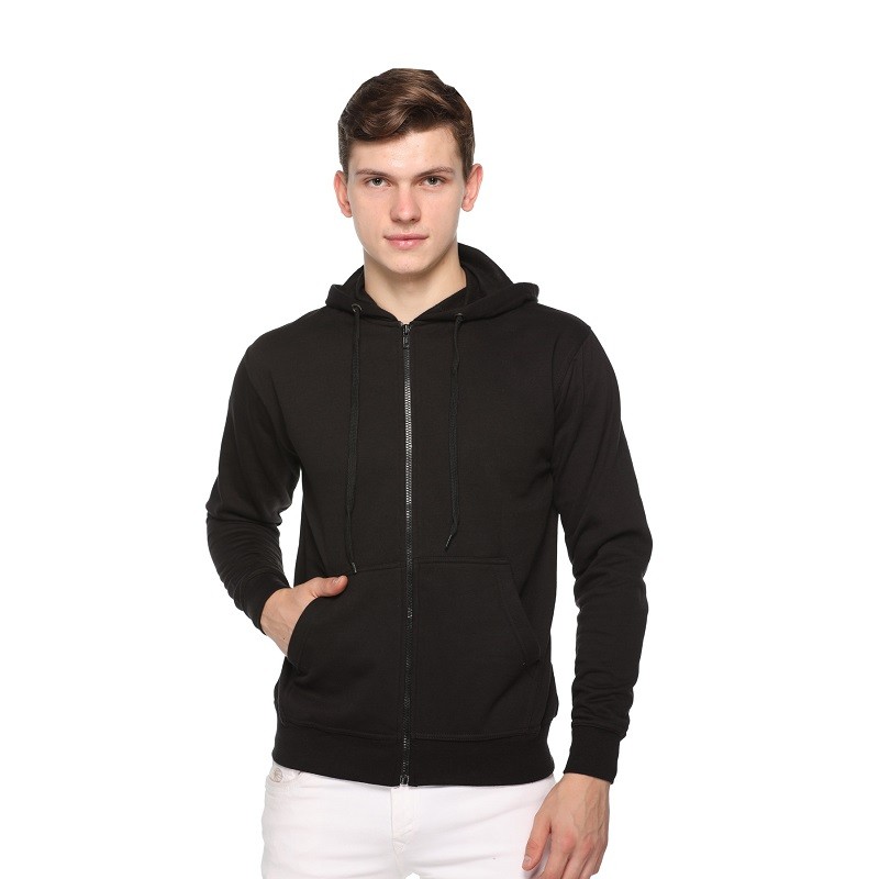 Zero Degree Zippered Sweatshirt With Hood