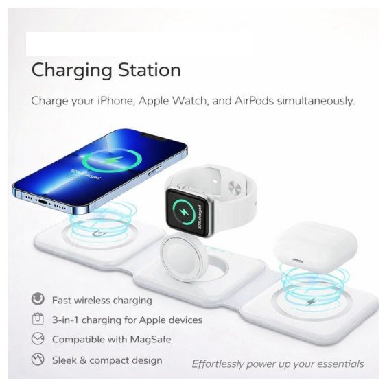 3-in-1 Wireless Charging Station