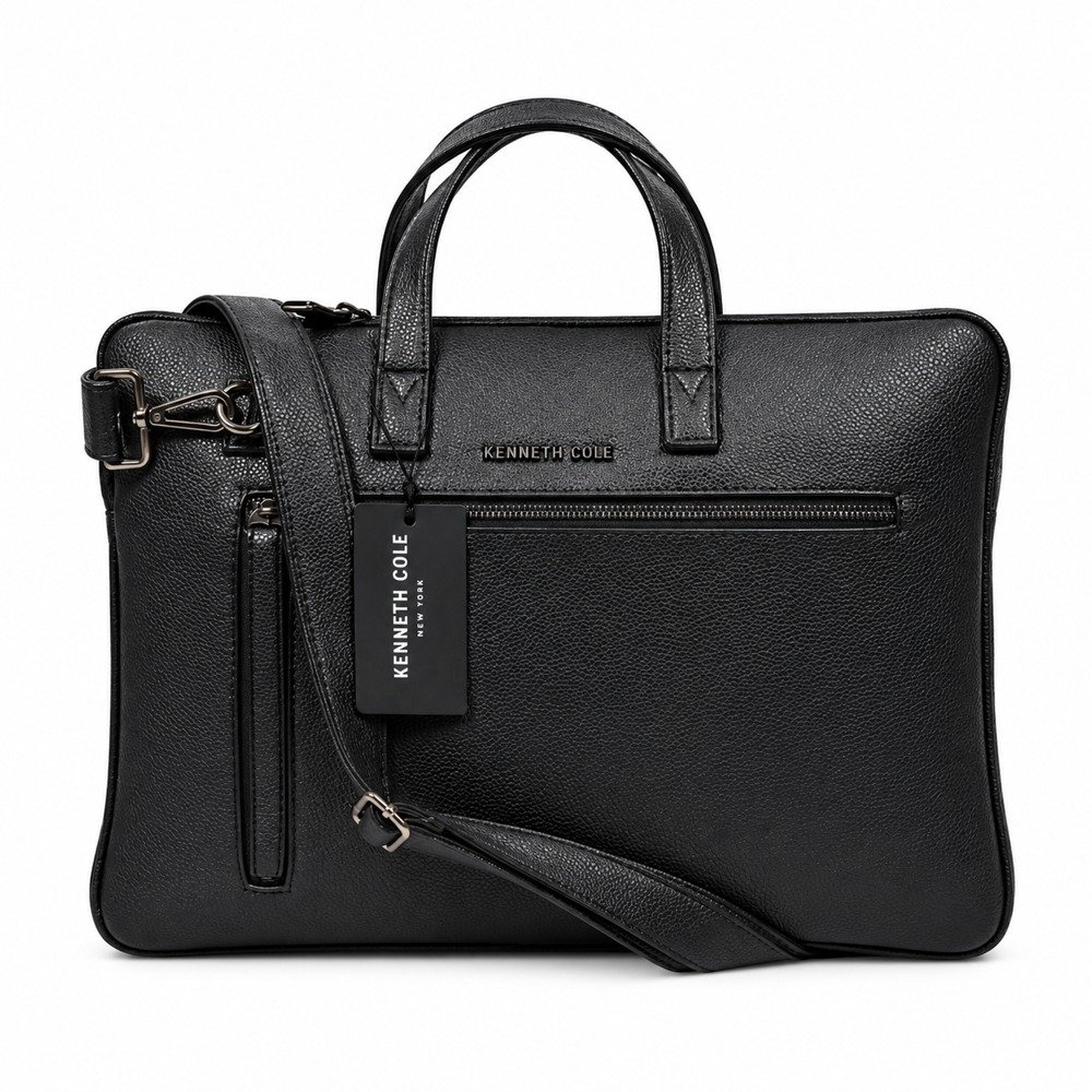 Kenneth Cole Hampton Laptop Bag- N.Blue