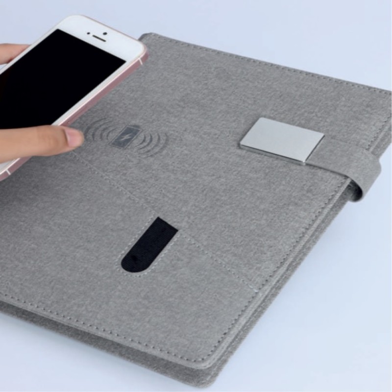 A-5 Size Wireless Powerbank Folder