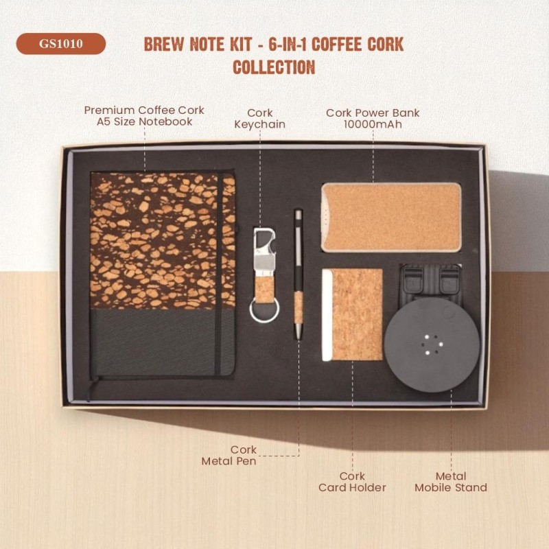 Brew Note Kit – 6-in-1 Coffee Cork Collectiona
