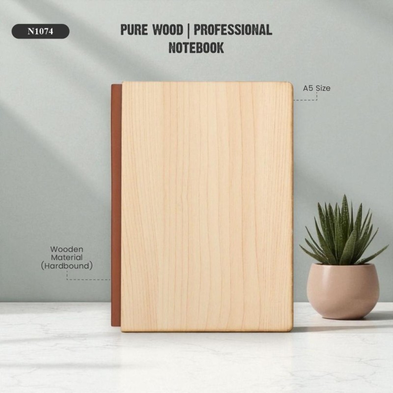 Pure Wood |Professional Notebook