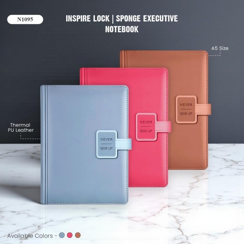 Inspire Lock | Sponge Exective Notebook