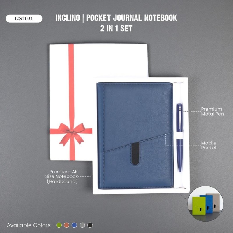 Inclino | Product Journal Notebook 2 in 1 Set