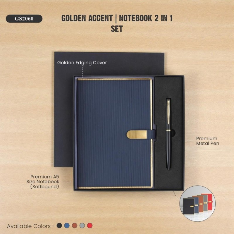 Golden Accent | Notebook 2 in 1 Set