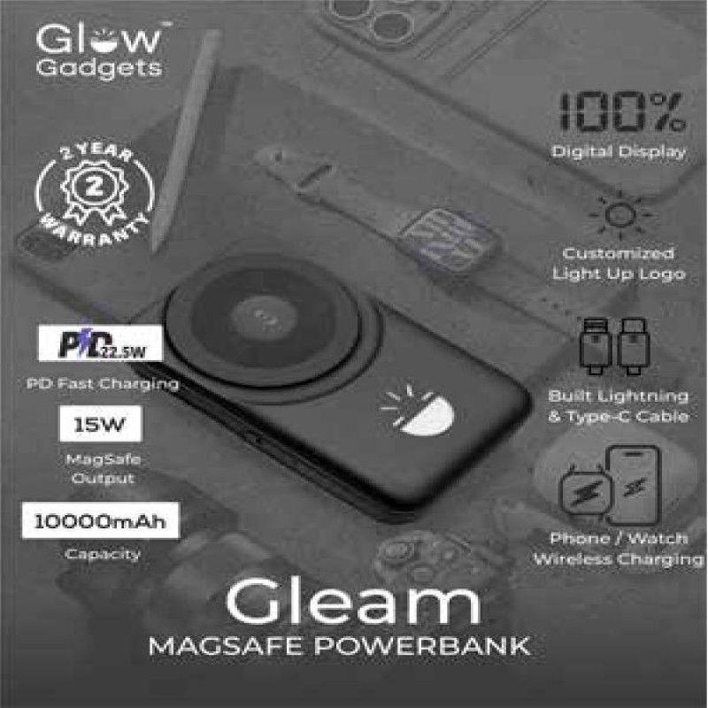 Gleam 10000mAh MagSafe PowerBank